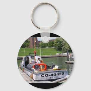 USCG 40-Fuß-Versorgungsboot groß # 40450 Schlüsselanhänger