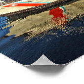 USCG 47-Fuß Motor-Rettungsboot Poster (Ecke)