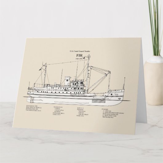 USCG-Ausschreibung Fr. wlm-212 - SBD Dankeskarte (Vorderseite)