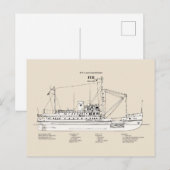 USCG-Ausschreibung Fr. wlm-212 - SBD Postkarte (Vorne/Hinten)