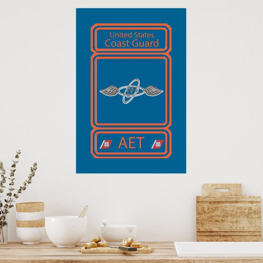 USCG Avionics Electrical Technician Poster (Küche)