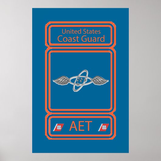 USCG Avionics Electrical Technician Poster (Vorne)