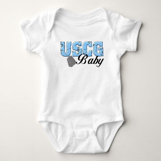 USCG Baby Strampler (Vorderseite)