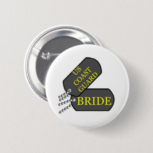 USCG Braut Button (Vorne & Hinten)