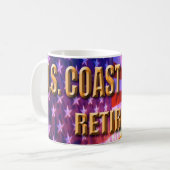 USCG Classic White Tasse (Vorderseite Links)