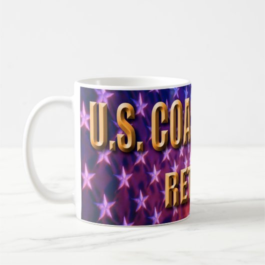 USCG Classic White Tasse (Links)