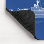 USCG Cutter Hamilton Whec-715 - ABD Mousepad (Ecke)