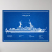 USCG Cutter Hamilton Whec-715 - ABD Poster (Vorne)