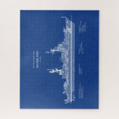 USCG Cutter Hamilton Whec-715 - ABD Puzzle (Vertikal)