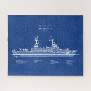 USCG Cutter Hamilton Whec-715 - ABD Puzzle