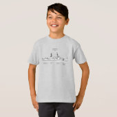 USCG Cutter Hamilton Whec-715 - SBD T-Shirt (Vorne ganz)