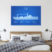 USCG Cutter Icarus wpc-110 - ABD Leinwanddruck (Insitu (Schlafzimmer))