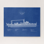USCG Cutter Icarus wpc-110 - ABD Puzzle (Horizontal)