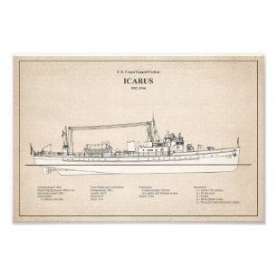 USCG Cutter Icarus wpc-110 - SBD Fotodruck