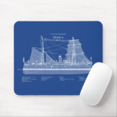 USCG Cutter Itasca - ABD Mousepad (Mit Mouse)