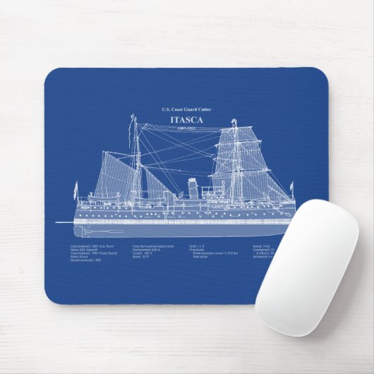 USCG Cutter Itasca - ABD Mousepad (Mit Mouse)