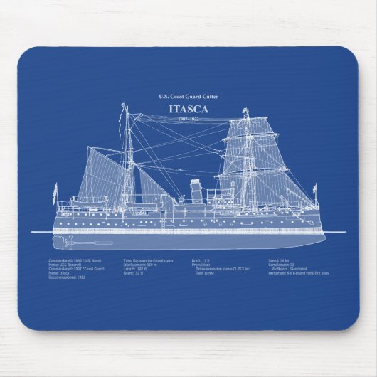 USCG Cutter Itasca - ABD Mousepad (Vorne)