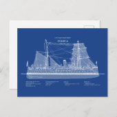 USCG Cutter Itasca - ABD Postkarte (Vorne/Hinten)
