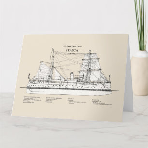 USCG Cutter Itasca - SBD Dankeskarte