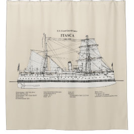 USCG Cutter Itasca - SBD Duschvorhang