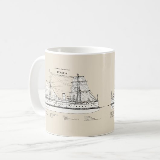 USCG Cutter Itasca - SBD Kaffeetasse (Vorderseite Links)