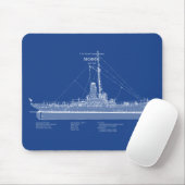 USCG Cutter Modoc wpg-46 - ABD Mousepad (Mit Mouse)