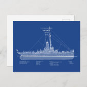 USCG Cutter Modoc wpg-46 - ABD Postkarte (Vorne/Hinten)
