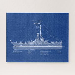 USCG Cutter Modoc wpg-46 - ABD Puzzle