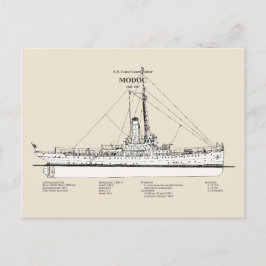 USCG Cutter Modoc wpg-46 - SBD Postkarte