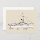 USCG Cutter Modoc wpg-46 - SBD Postkarte (Vorne/Hinten)
