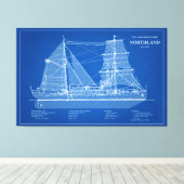 USCG Cutter Northland wpg-49 - ABD Leinwanddruck (Insitu (Holzboden))