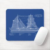 USCG Cutter Northland wpg-49 - ABD Mousepad (Mit Mouse)