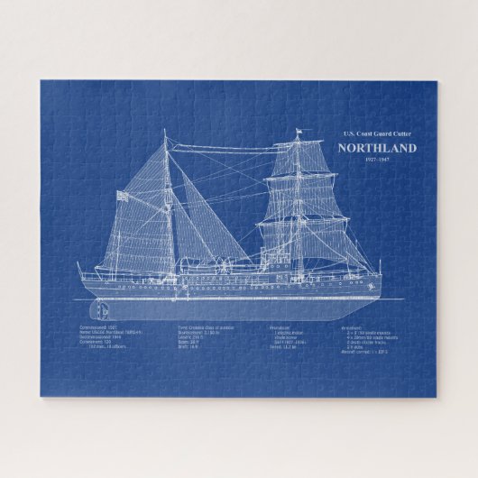 USCG Cutter Northland wpg-49 - ABD Puzzle (Horizontal)