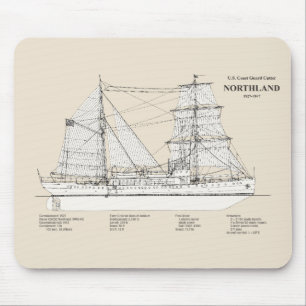 USCG Cutter Northland wpg-49 - SBD Mousepad