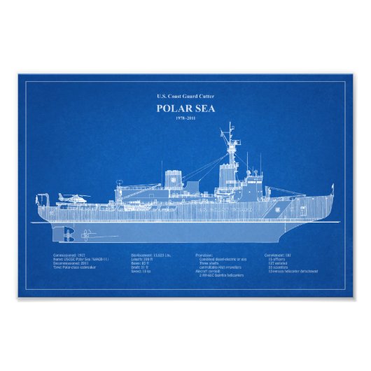 USCG Cutter Polar Sea Waggb-11 - ABD Fotodruck (Vorne)