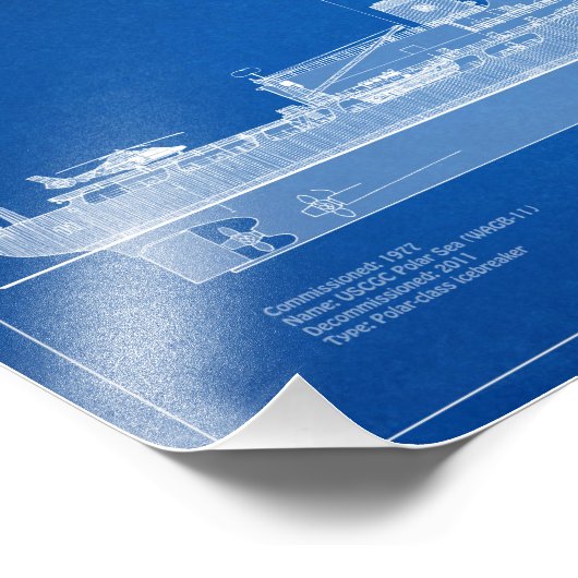 USCG Cutter Polar Sea Waggb-11 - ABD Fotodruck (Ecke)