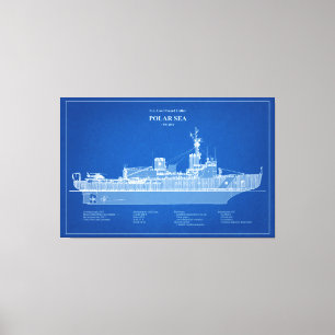 USCG Cutter Polar Sea Waggb-11 - ABD Leinwanddruck