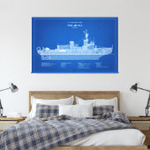 USCG Cutter Polar Sea Waggb-11 - ABD Leinwanddruck (Insitu (Schlafzimmer))