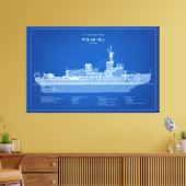 USCG Cutter Polar Sea Waggb-11 - ABD Leinwanddruck (Insitu (Wohnzimmer))