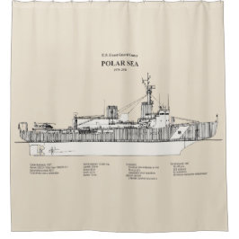USCG Cutter Polar Sea Waggb-11 - SBD Duschvorhang