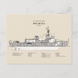 USCG Cutter Polar Sea Waggb-11 - SBD Postkarte