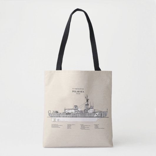 USCG Cutter Polar Sea Waggb-11 - SBD Tasche (Vorderseite)