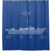 USCG Cutter Sea Cloud wpg-284 - ABD Duschvorhang (Vorderseite)