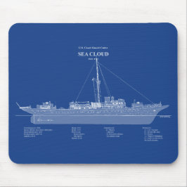 USCG Cutter Sea Cloud wpg-284 - ABD Mousepad