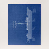 USCG Cutter Sea Cloud wpg-284 - ABD Puzzle (Vertikal)