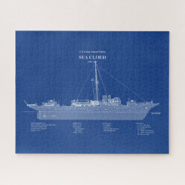USCG Cutter Sea Cloud wpg-284 - ABD Puzzle