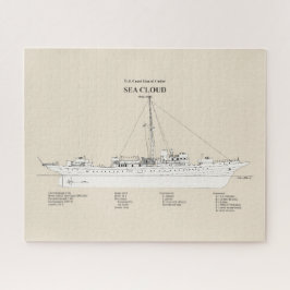 USCG Cutter Sea Cloud wpg-284 - SBD Puzzle