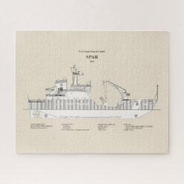 USCG Cutter Spar wlb-206 - SBD Puzzle