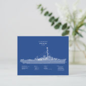 USCG Cutter Spencer wpg-36 - ABD Postkarte (Stehend Vorderseite)