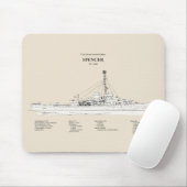 USCG Cutter Spencer wpg-36 - SBD Mousepad (Mit Mouse)